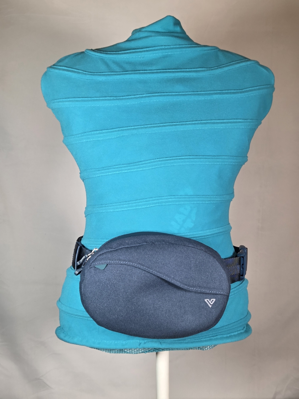 Vessi Shoreline Waterproof Belt Bag Fanny Pack - Charcoal Blue / Gray